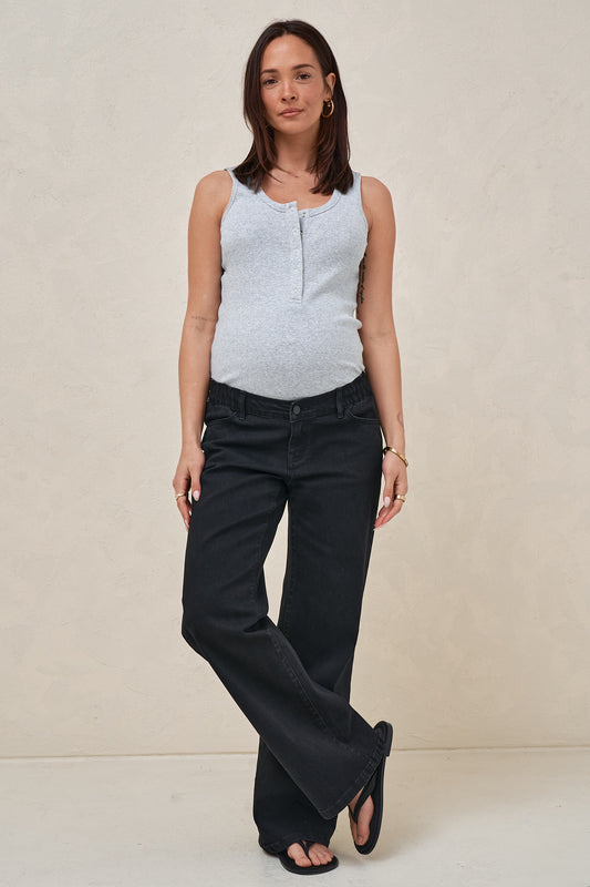 The Happening Nursing Tank - Grey Marle