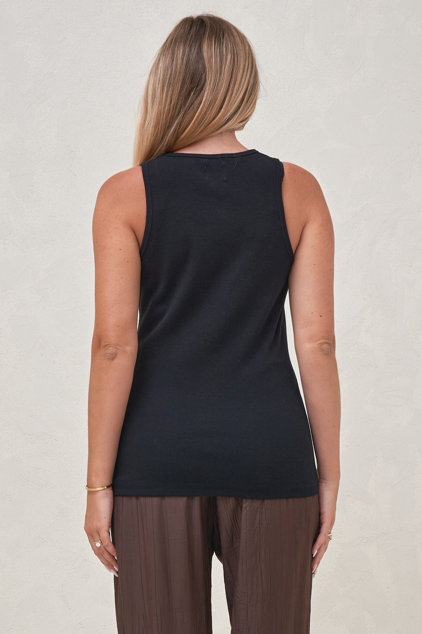 Something Else Nursing Tank - Black