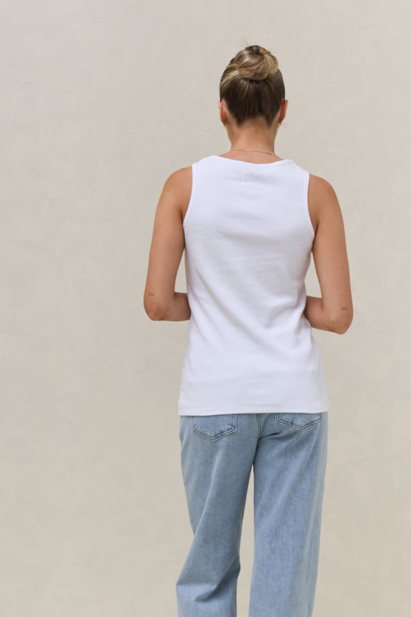 Something Else Nursing Tank - White