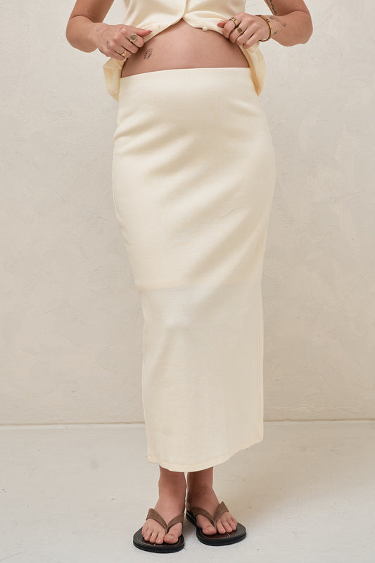 Storyline Midi Skirt - Butter