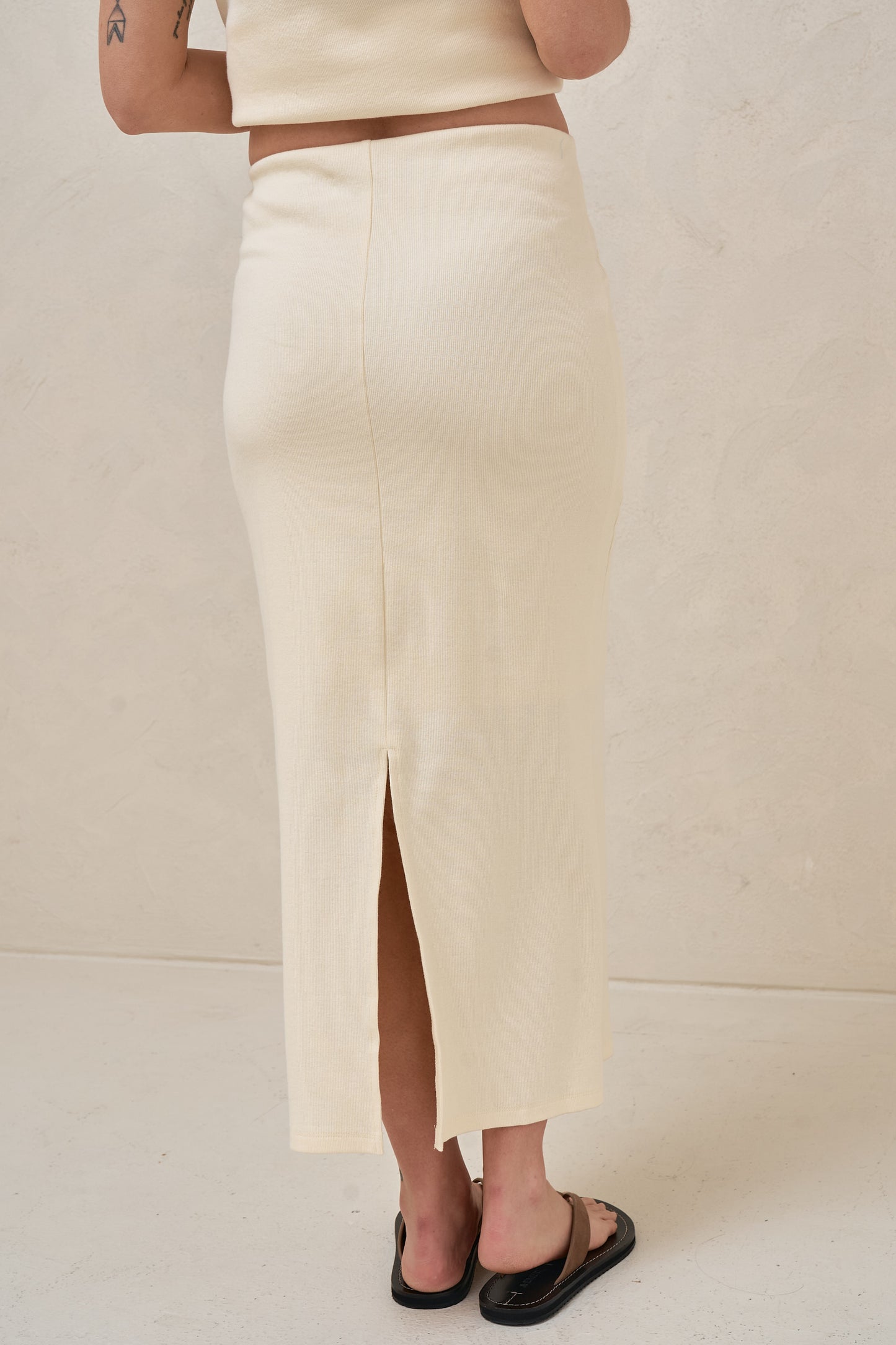 Storyline Midi Skirt - Butter