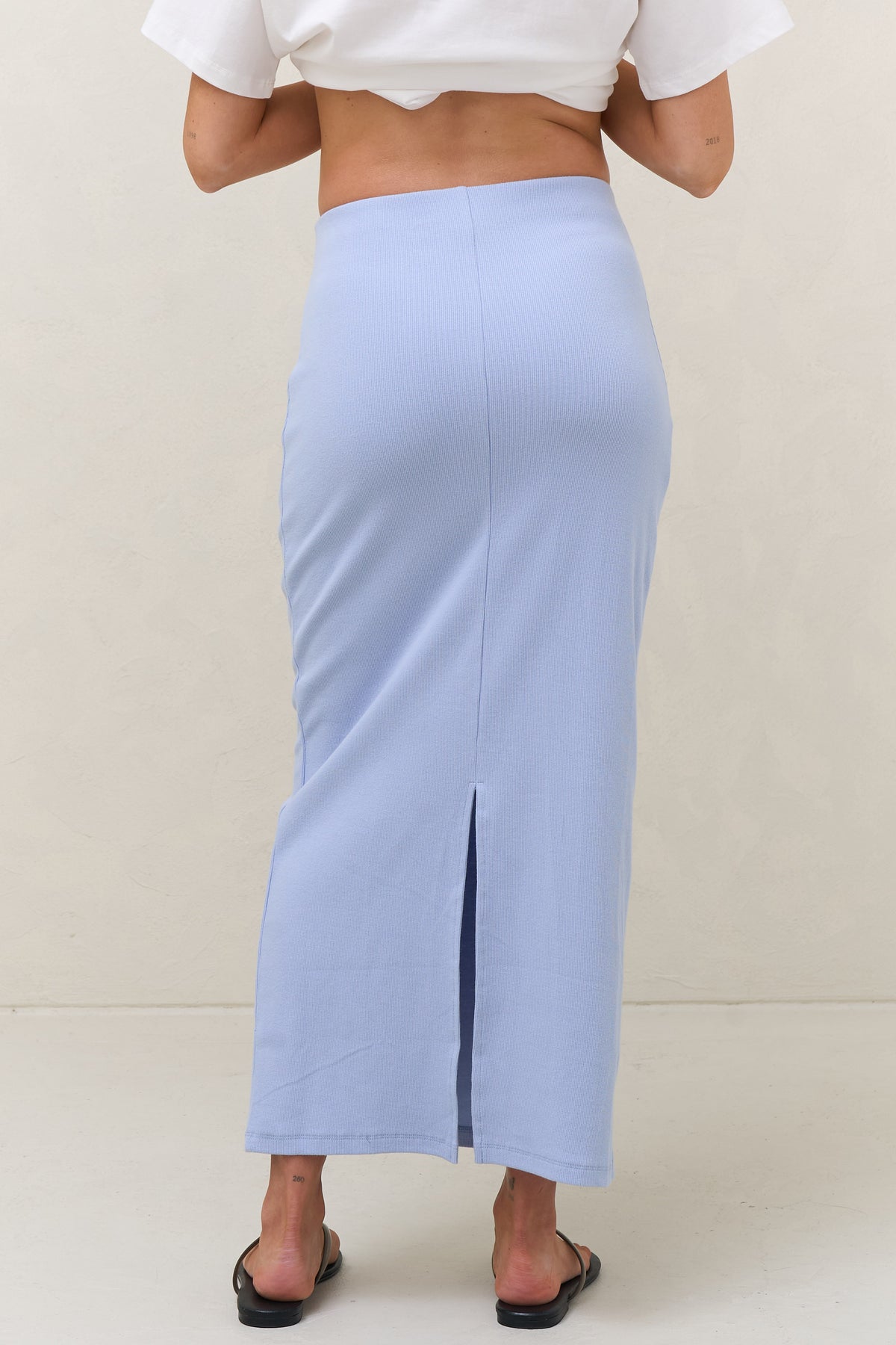 Storyline Midi Skirt - Cornflower