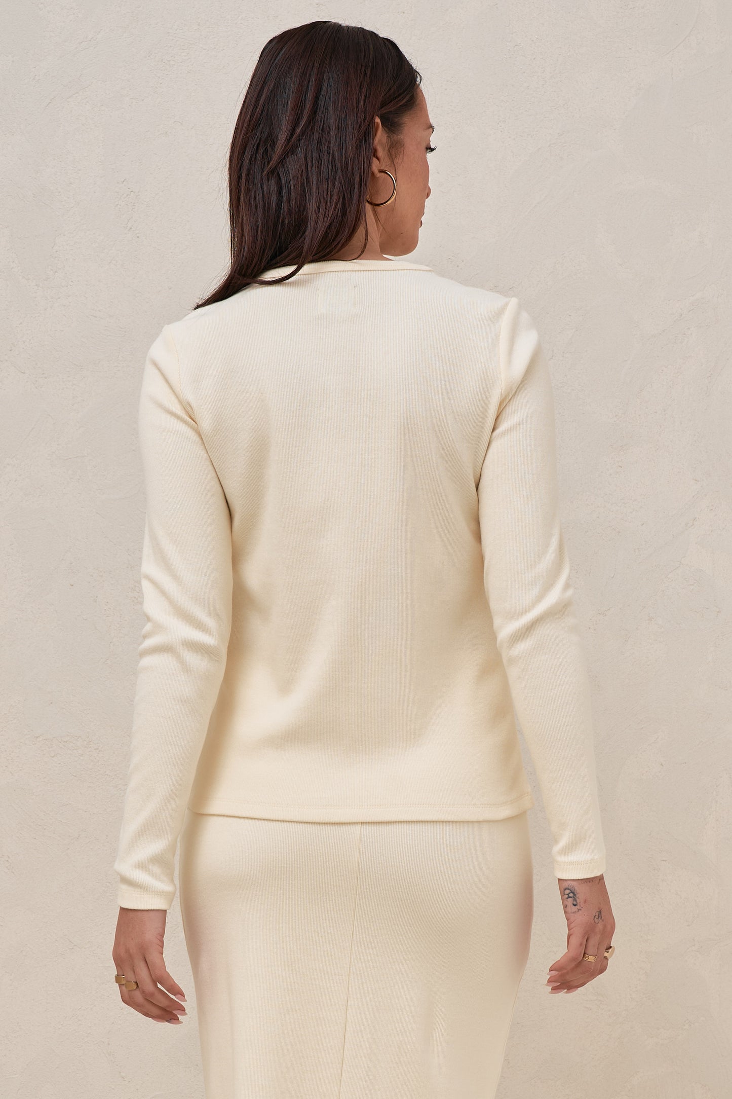Storyline Long Sleeve Top - Butter