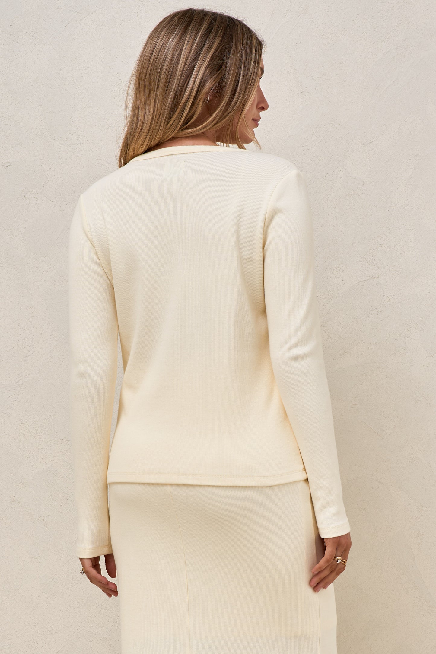 Storyline Long Sleeve Top - Butter