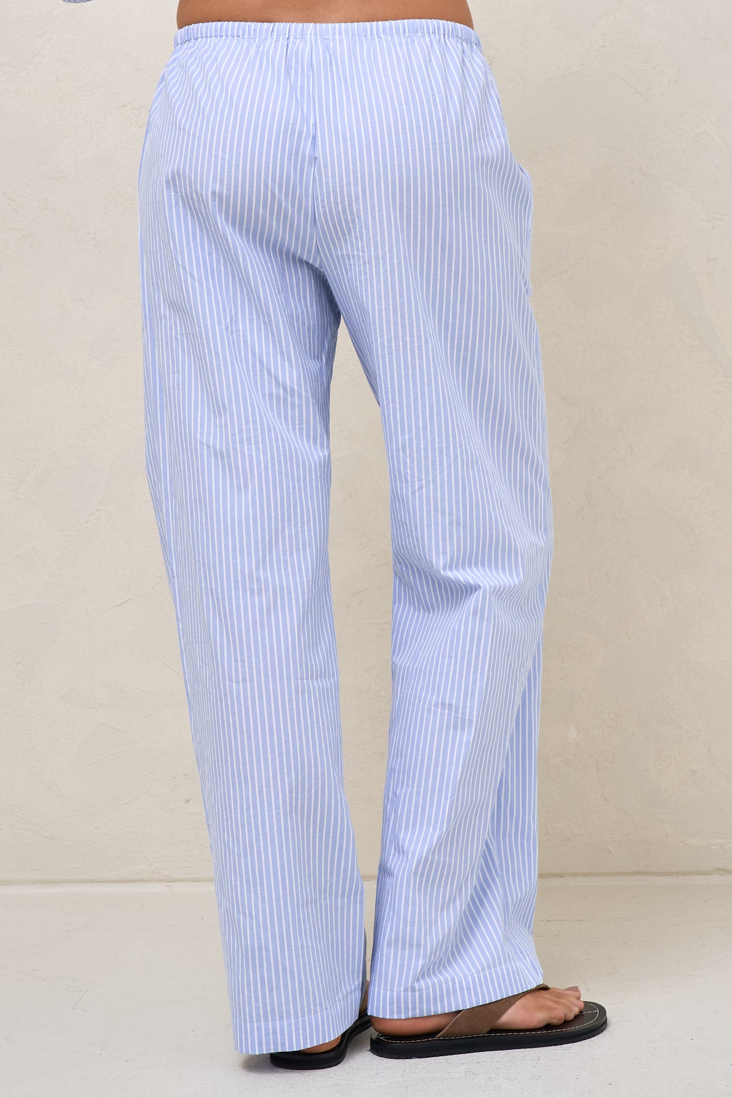 Plot Twist Woven Pant - Blue/White Stripe