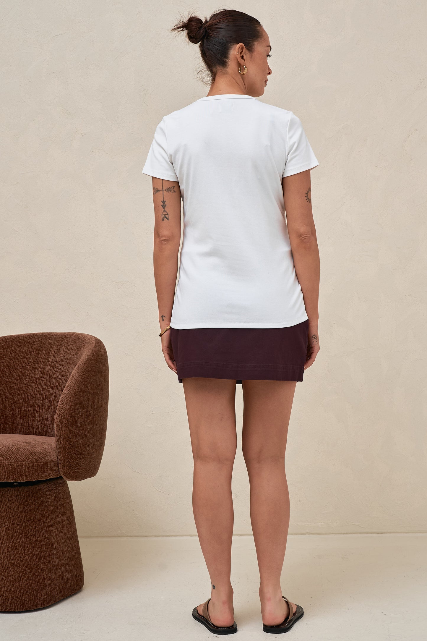 Elemental Short Sleeve Tee - White
