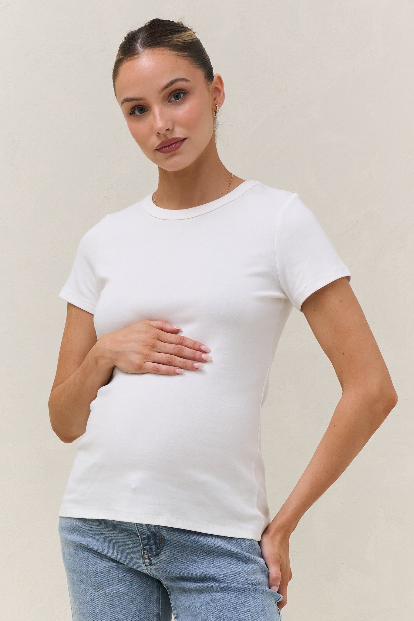 Elemental Short Sleeve Tee - White