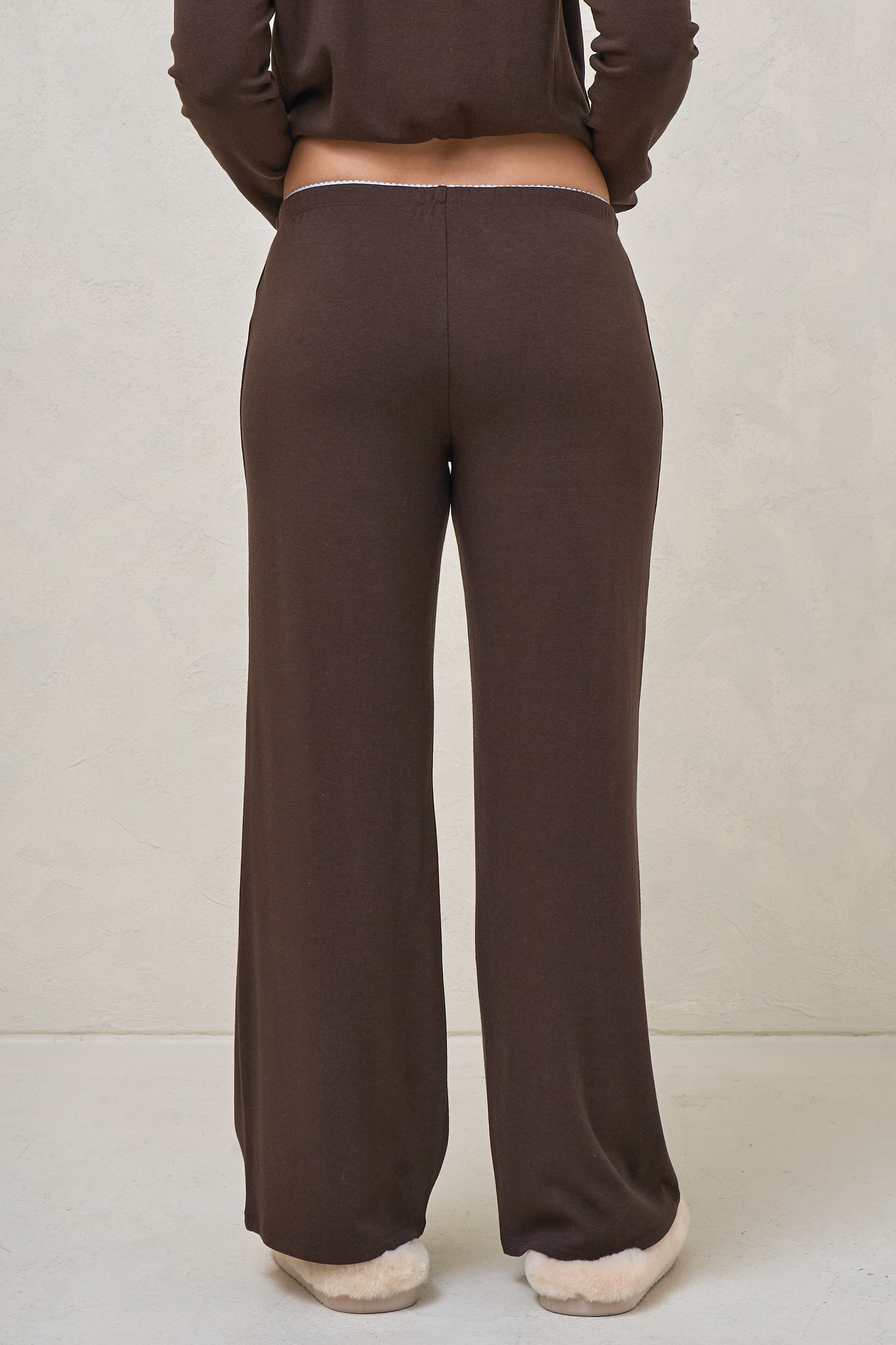 Dreamstate Sleep Pant - Chocolate/Blue