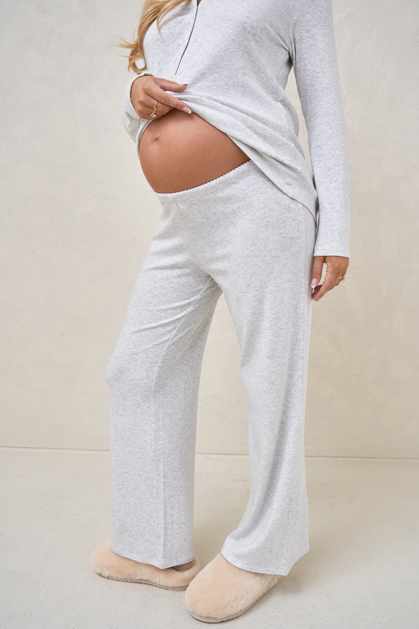Dreamstate Sleep Pant - Grey/Ivory