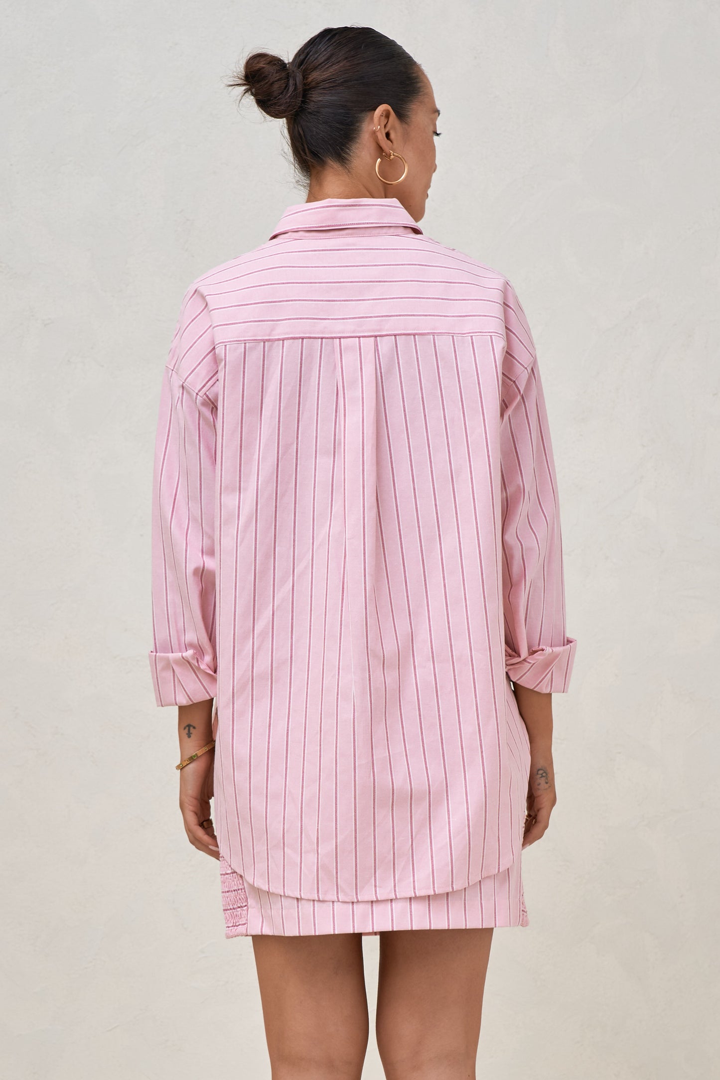 Stripe Theory Shirt -Pink Stripe