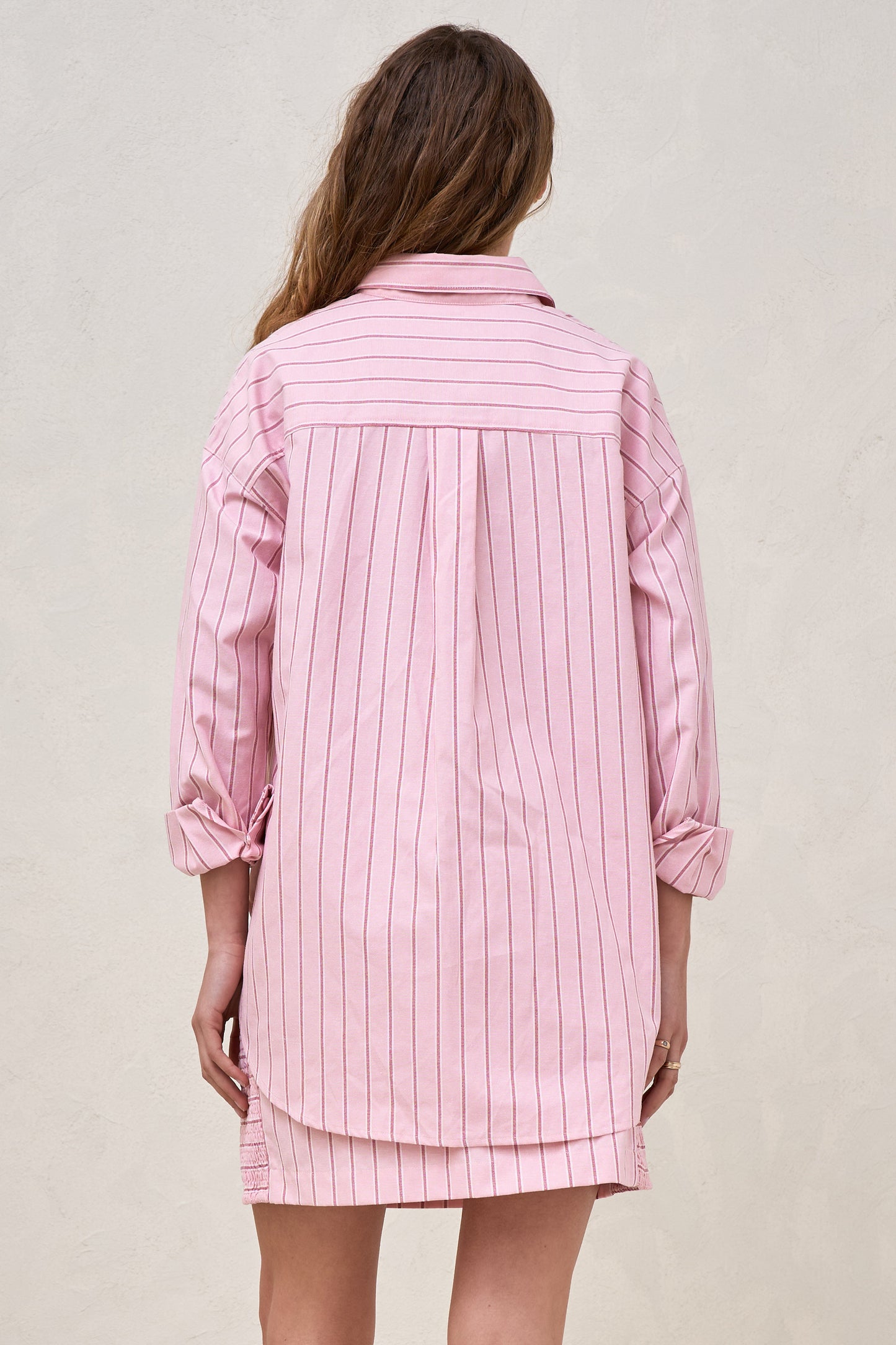 Stripe Theory Shirt -Pink Stripe
