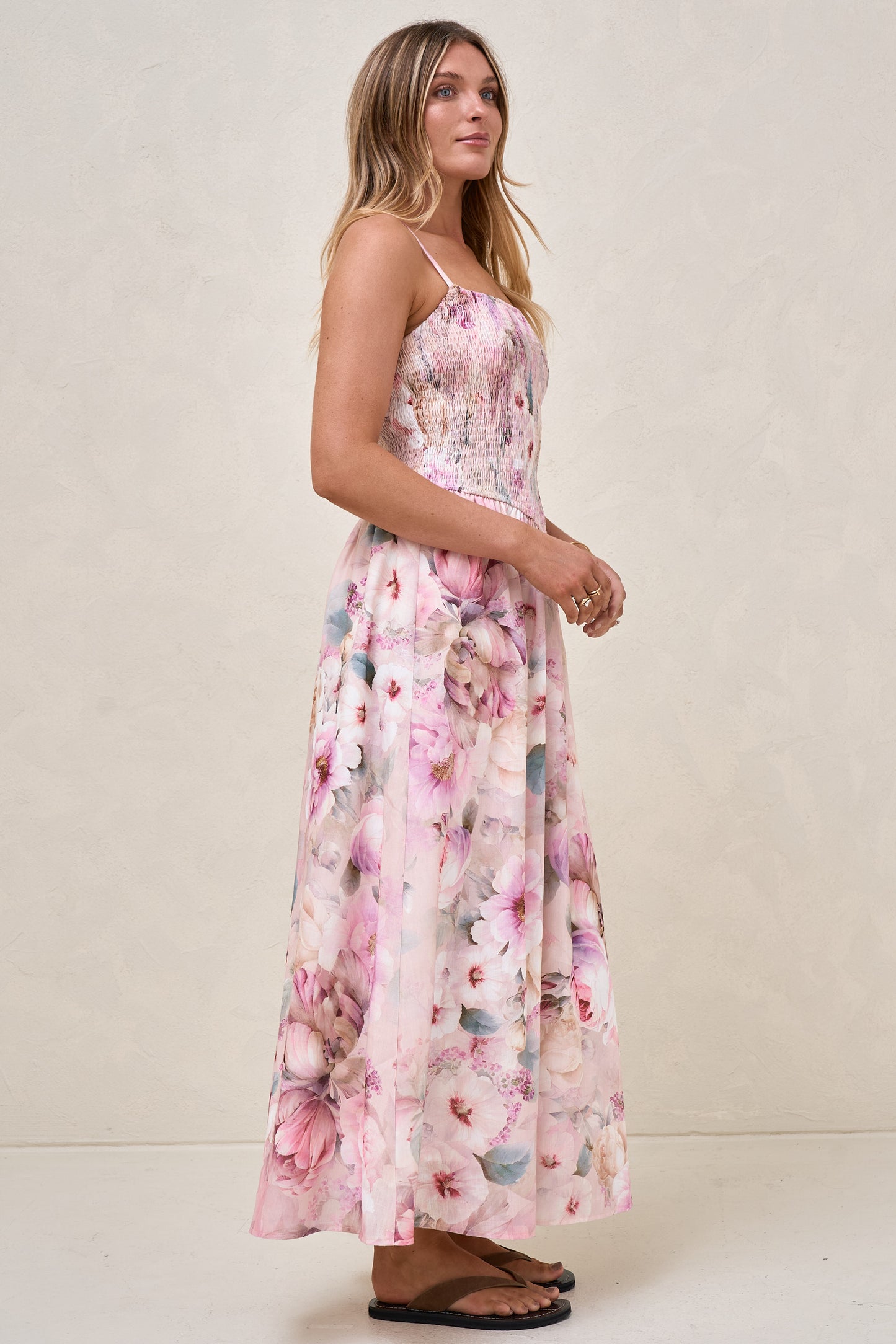 Mystery Solved Midi Dress - Floral