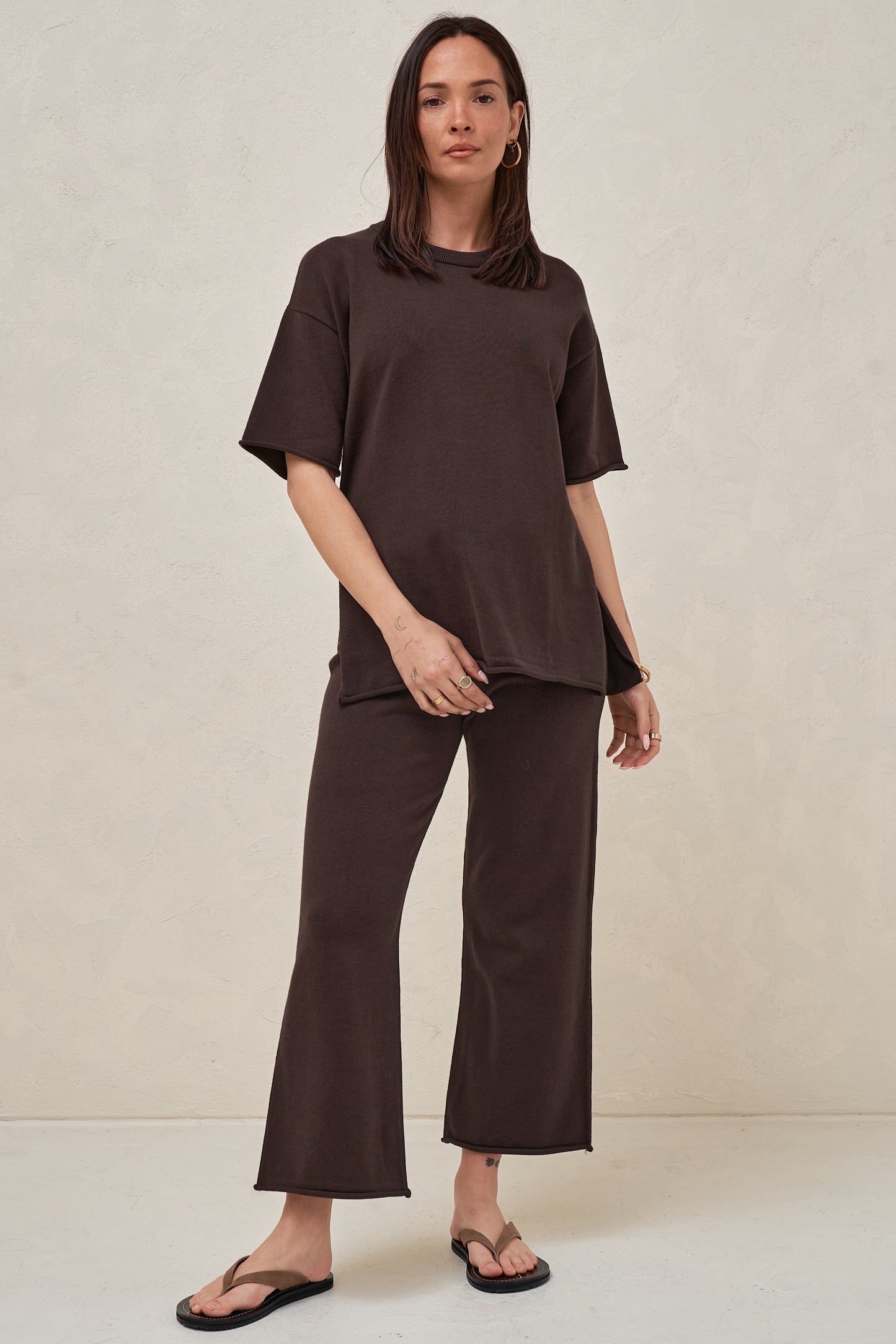 Cloud Nine Lounge Pant - Chocolate