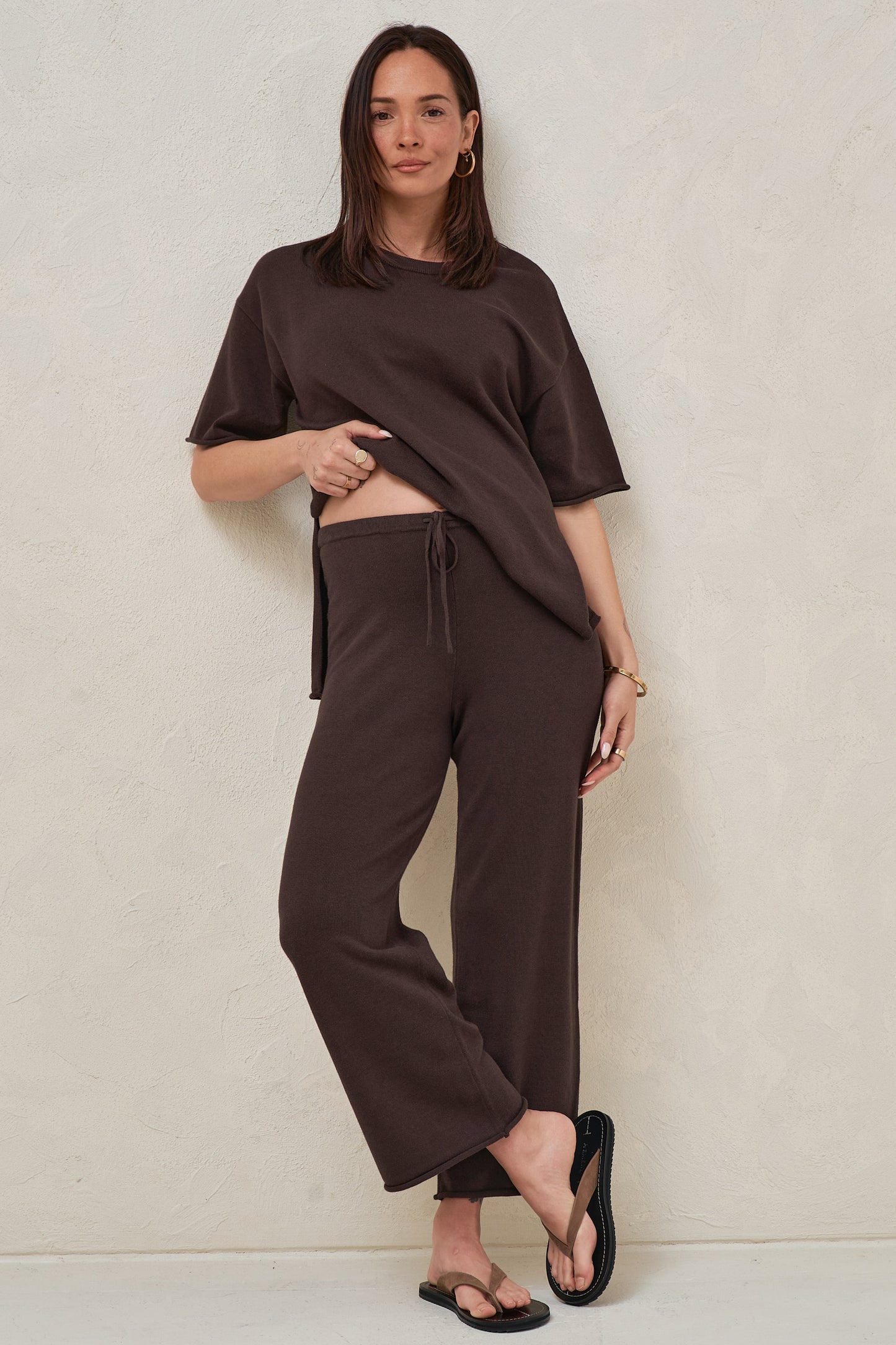 Cloud Nine Lounge Pant - Chocolate