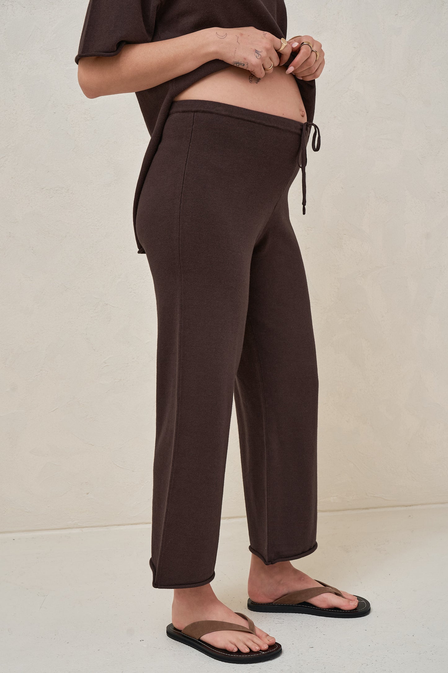 Cloud Nine Lounge Pant - Chocolate