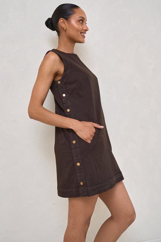 Short Story Dress - Chocolate