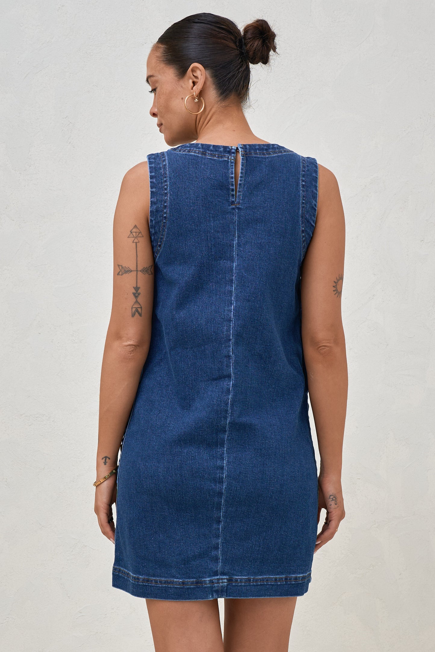 Short Story Denim Dress - Indigo