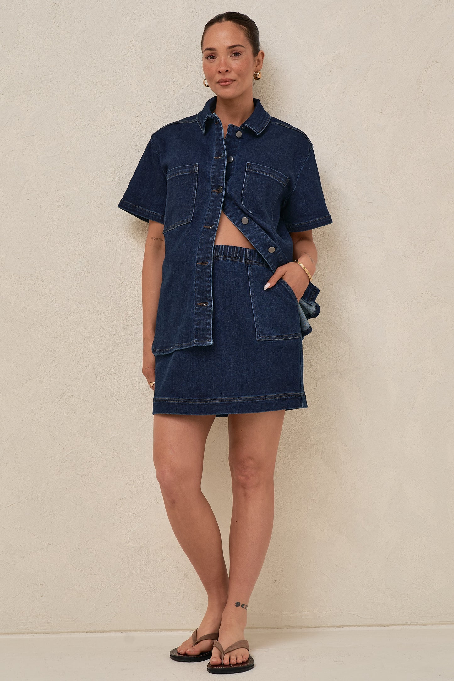 Daybreak Short Sleeve Shirt - Indigo