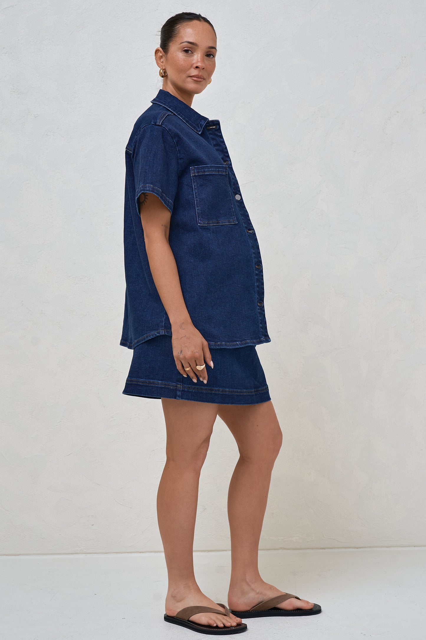 Daybreak Short Sleeve Shirt - Indigo