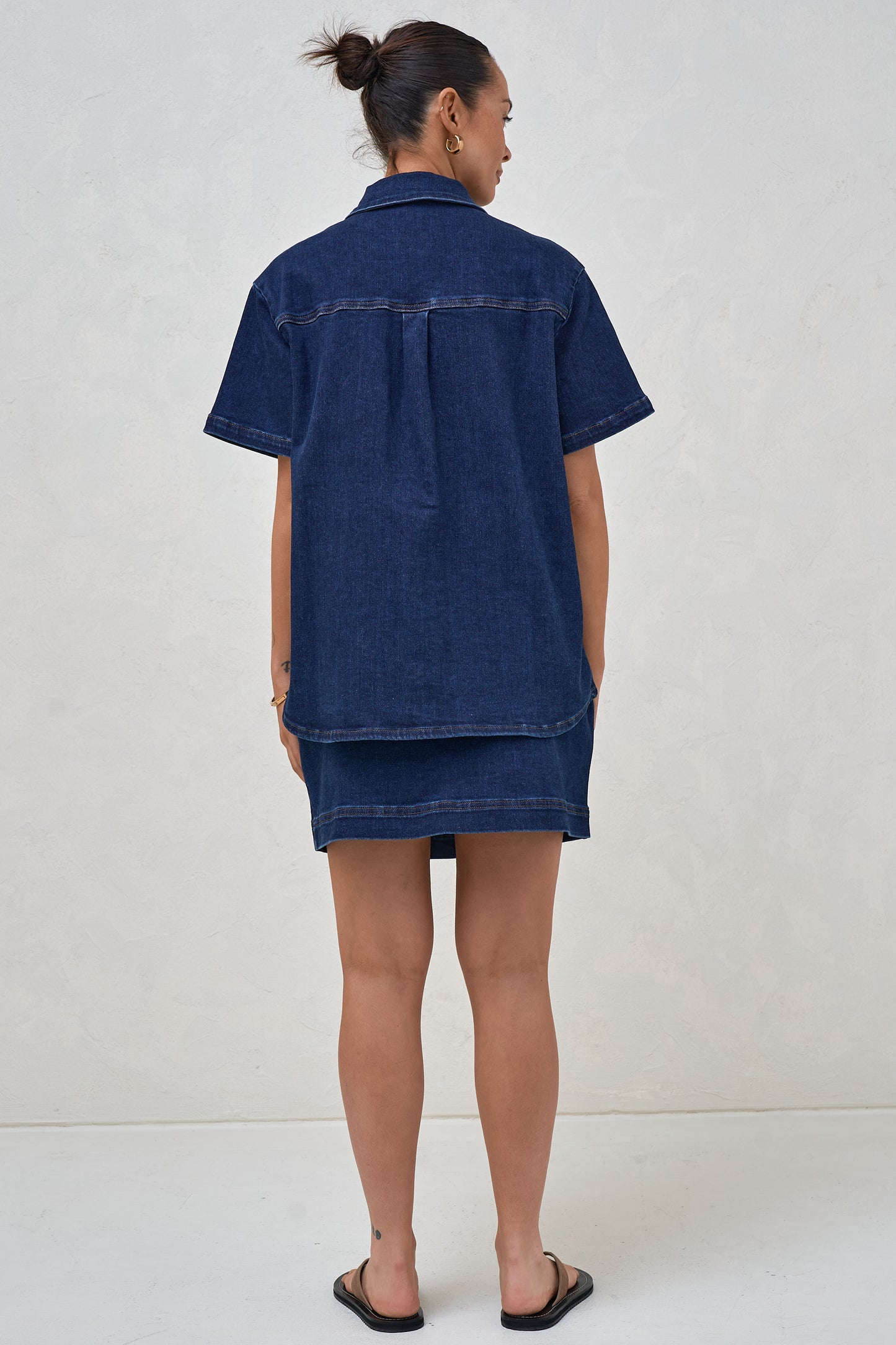 Daybreak Short Sleeve Shirt - Indigo