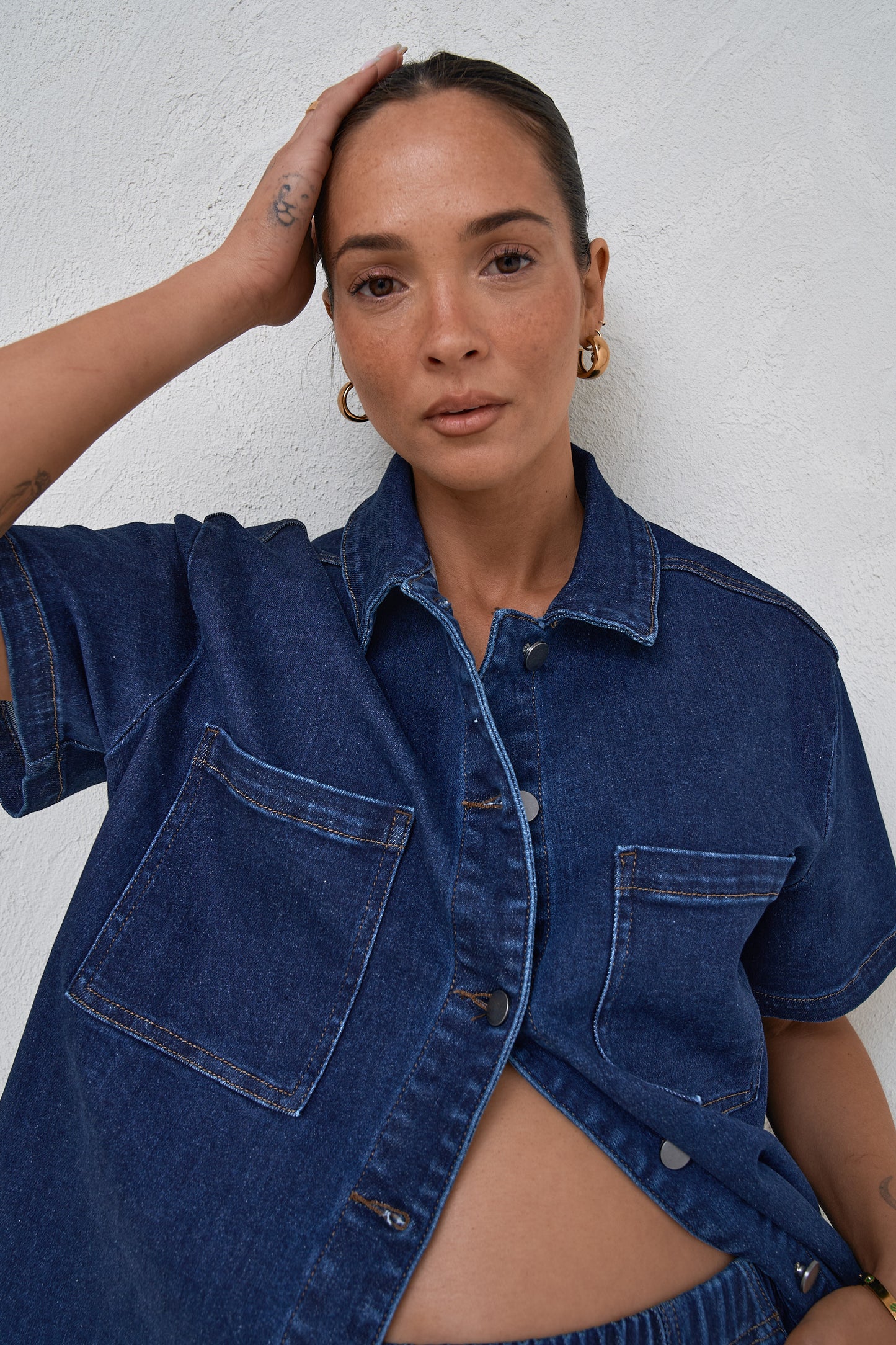 Daybreak Short Sleeve Shirt - Indigo