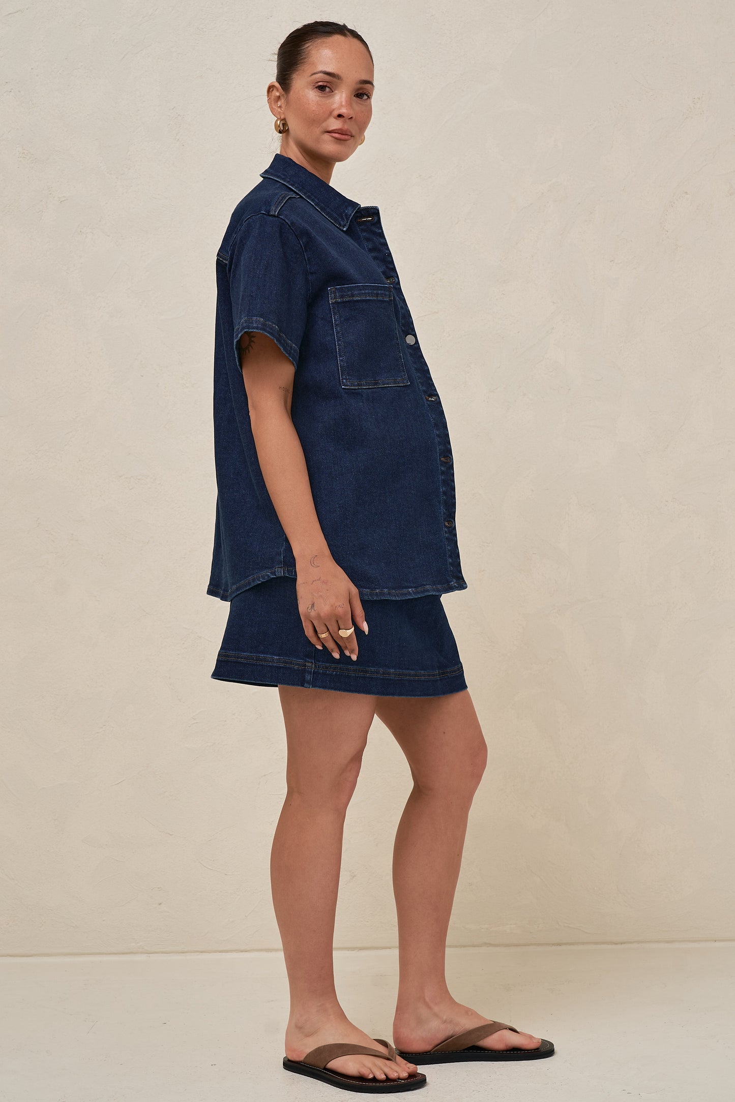 Daybreak Short Sleeve Shirt - Indigo