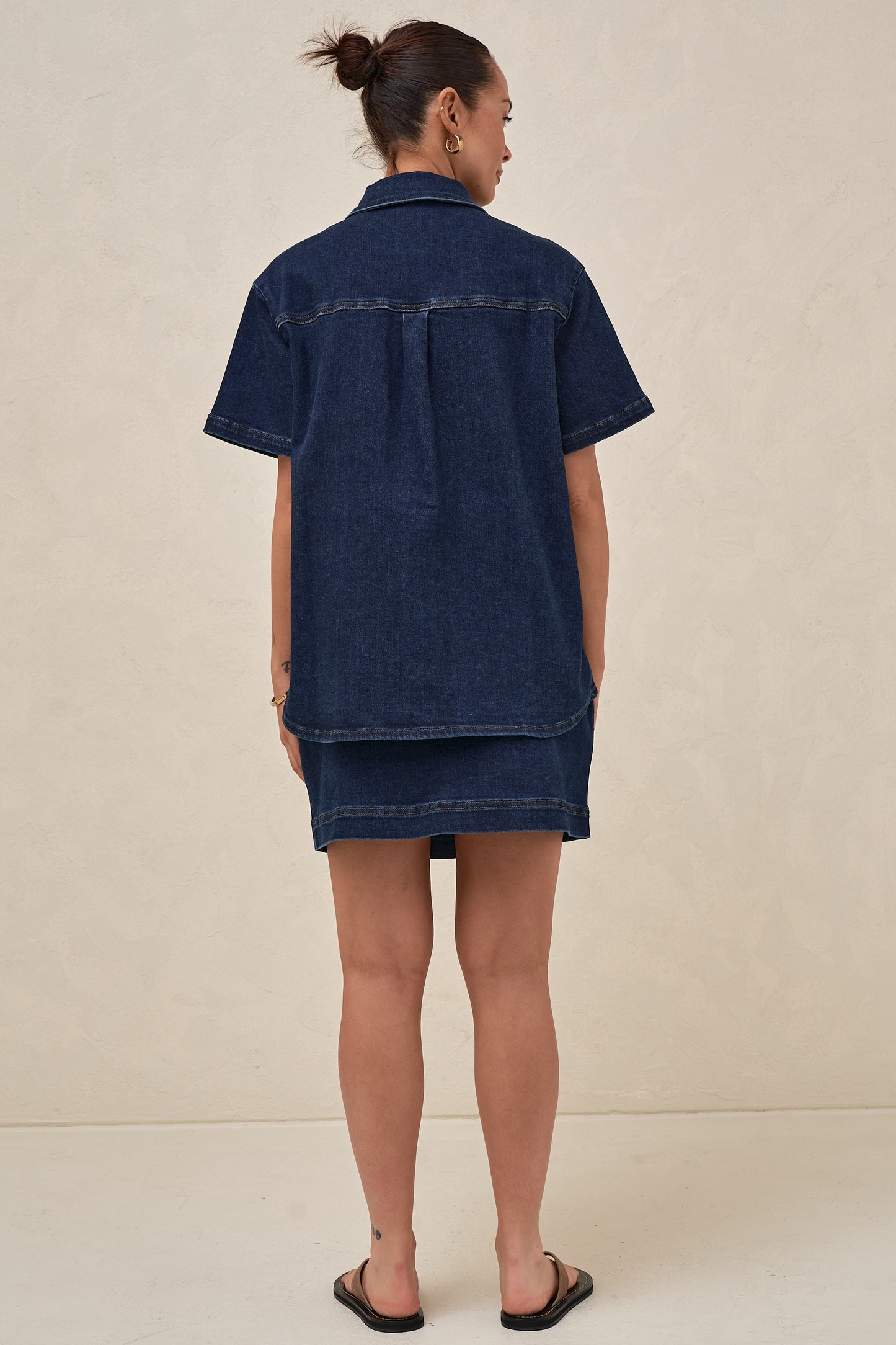 Daybreak Short Sleeve Shirt - Indigo