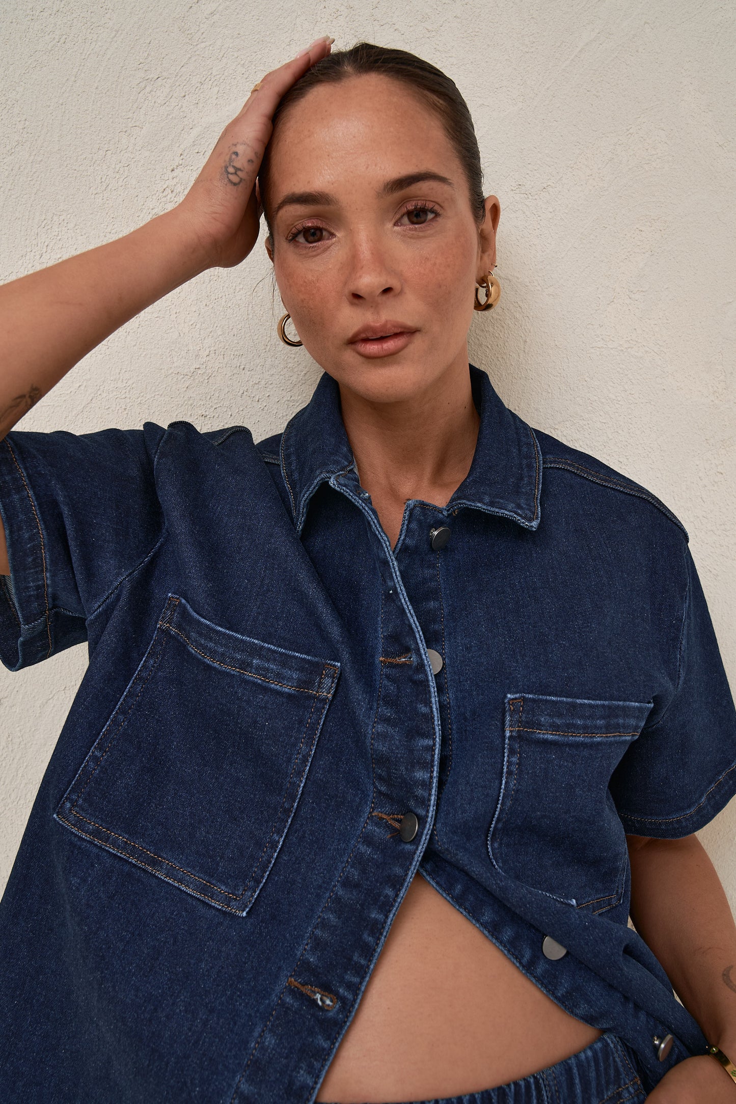 Daybreak Short Sleeve Shirt - Indigo