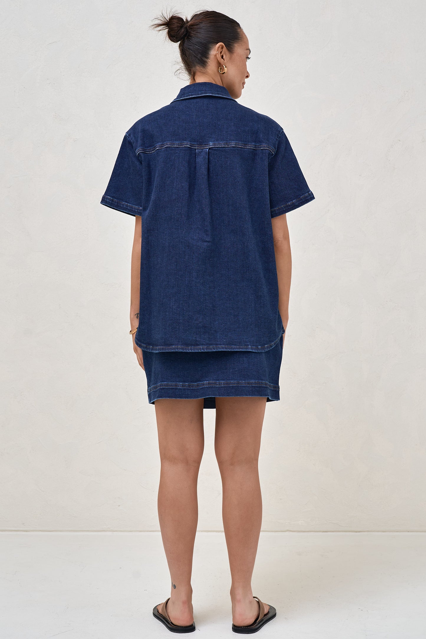 Daybreak Short Sleeve Shirt - Indigo
