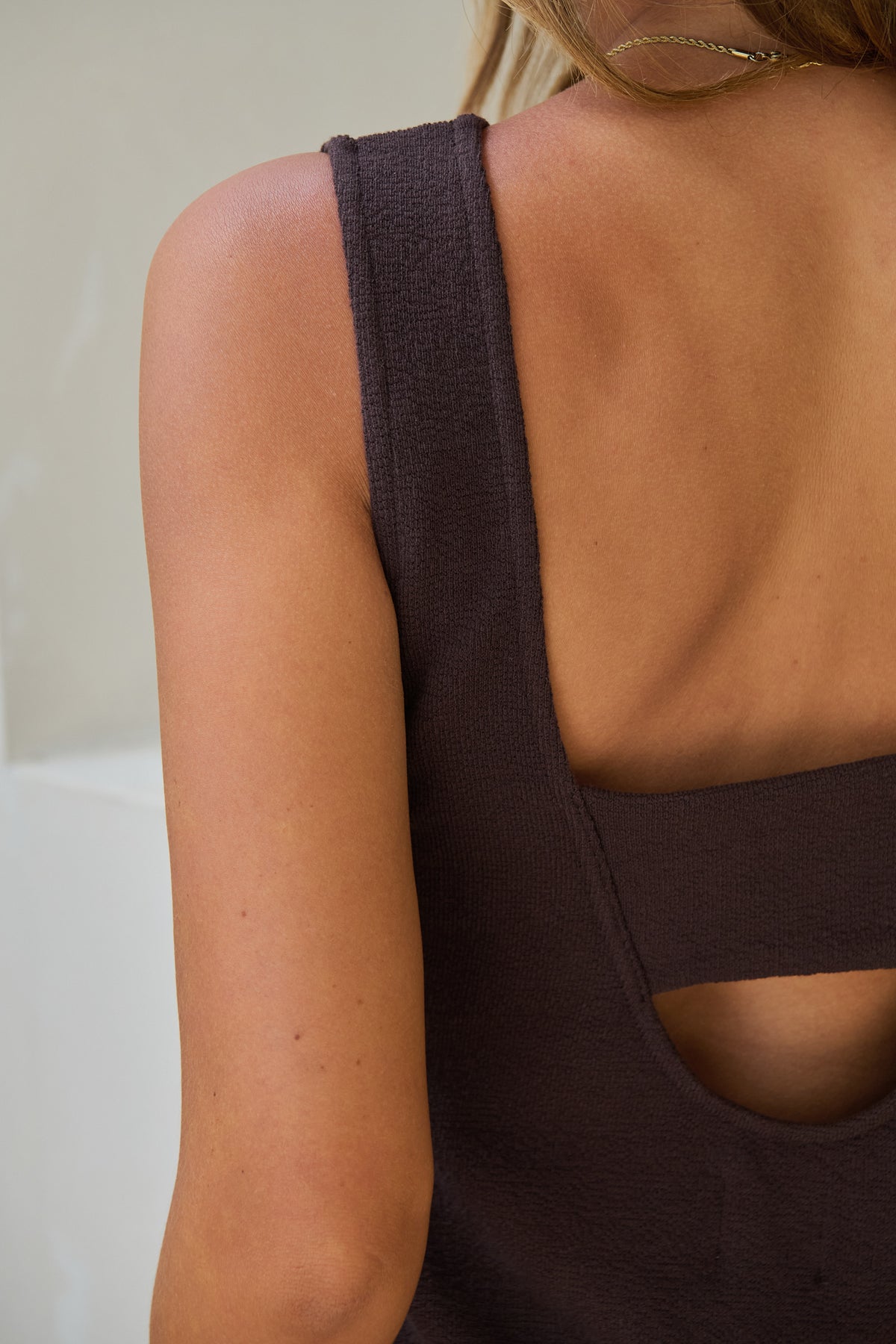 In Effect Mini Dress - Espresso