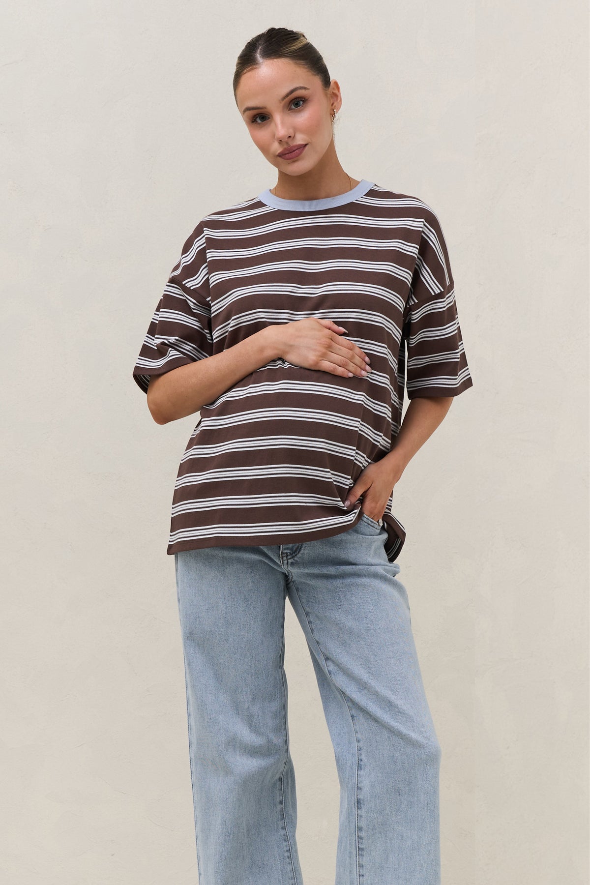 The Frame Tee - Choc