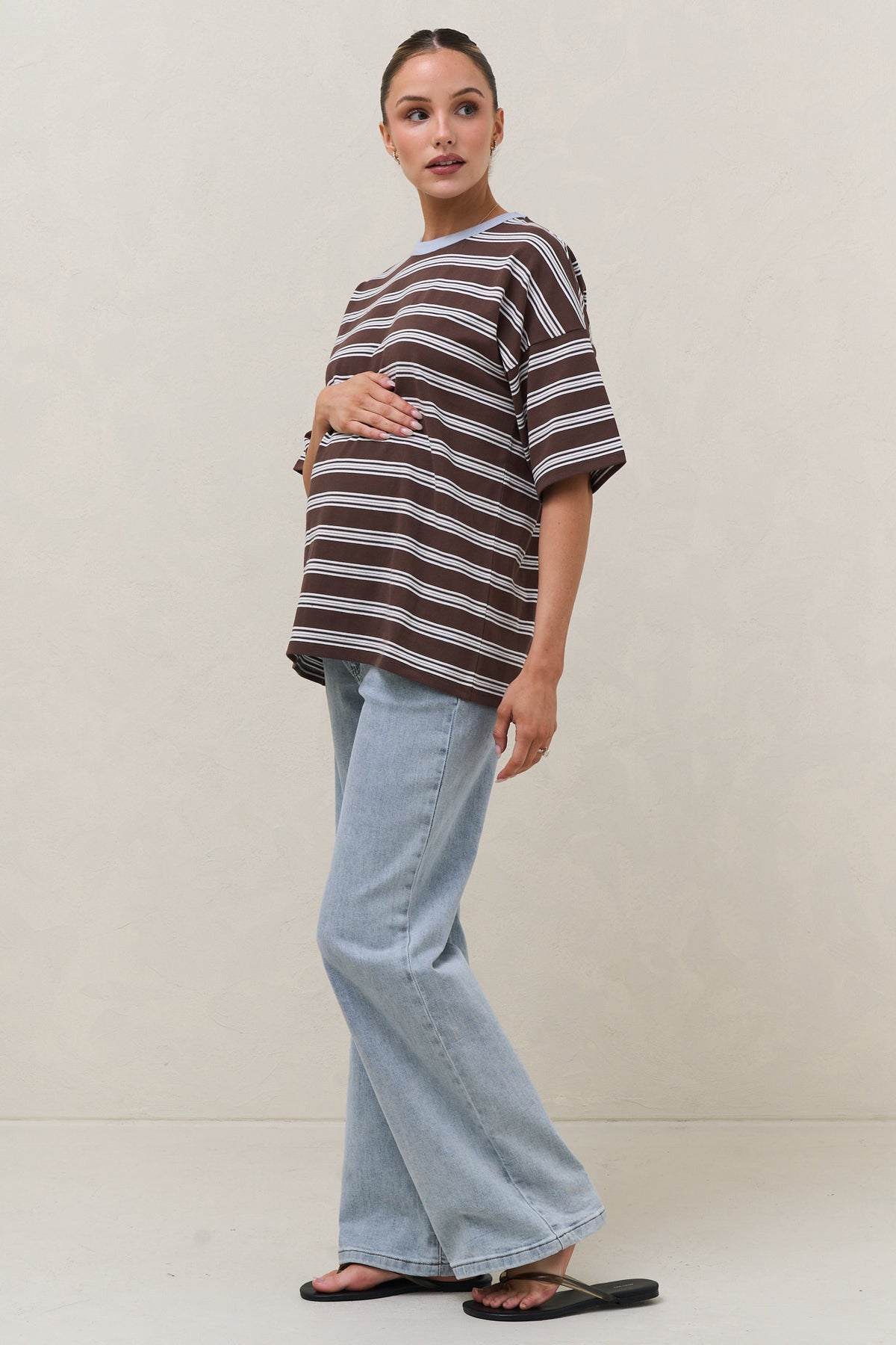 The Frame Tee - Choc
