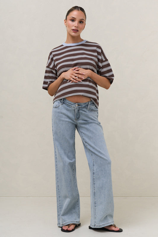 The Frame Tee - Choc