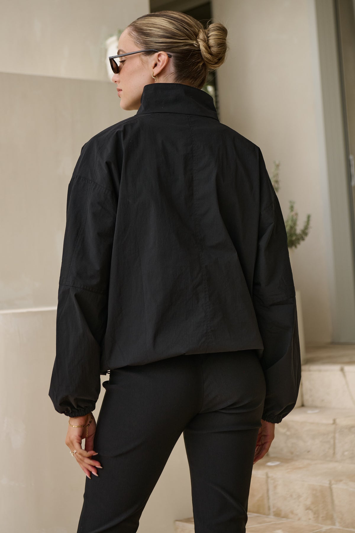 In Transit Nylon Jacket - Black