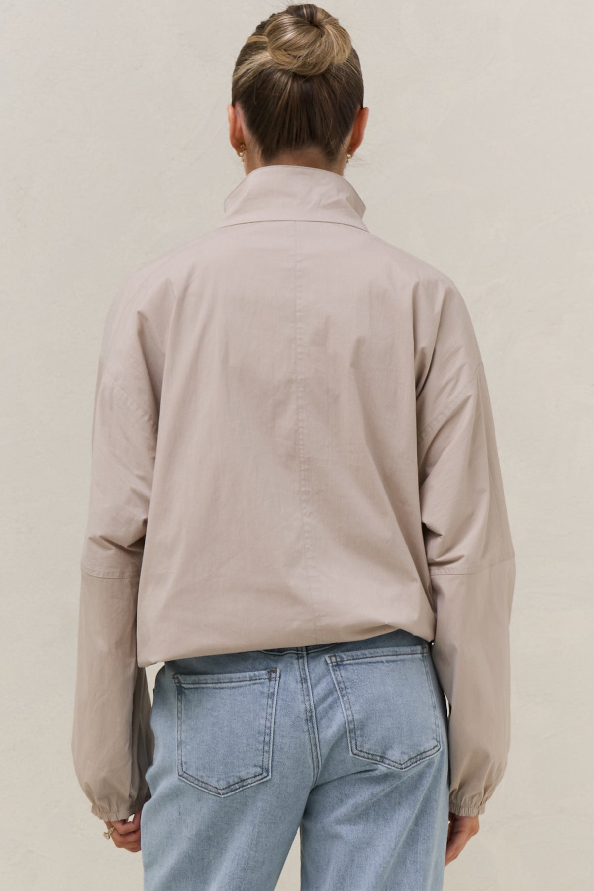 In Transit Nylon Jacket - Bone
