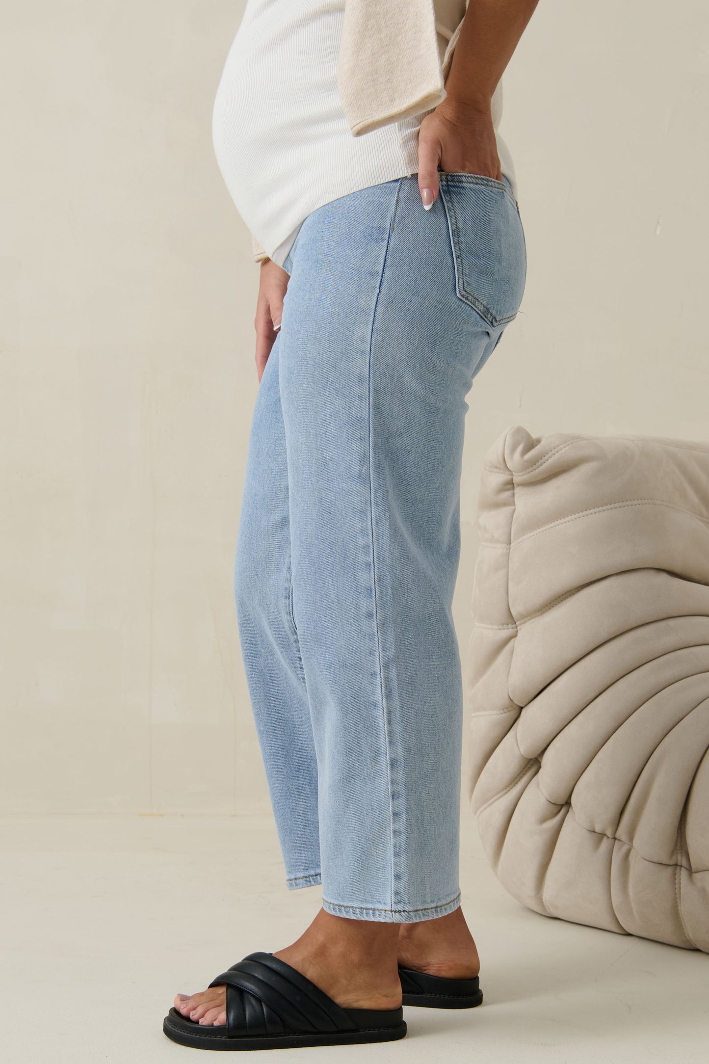 By The Way Crop Wide Jean