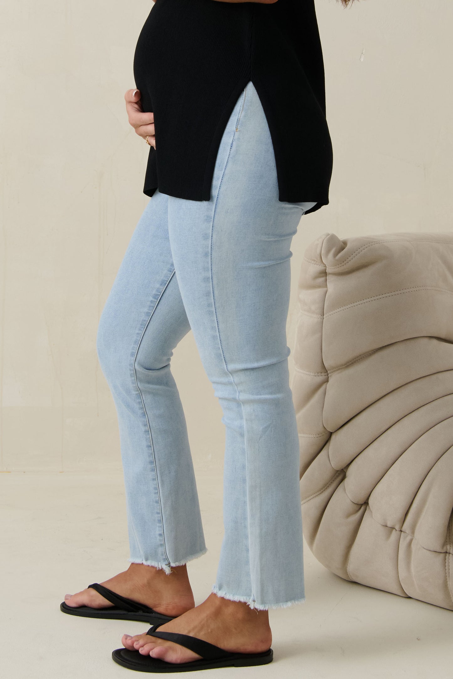 As It Was Kick Flare Maternity Jean