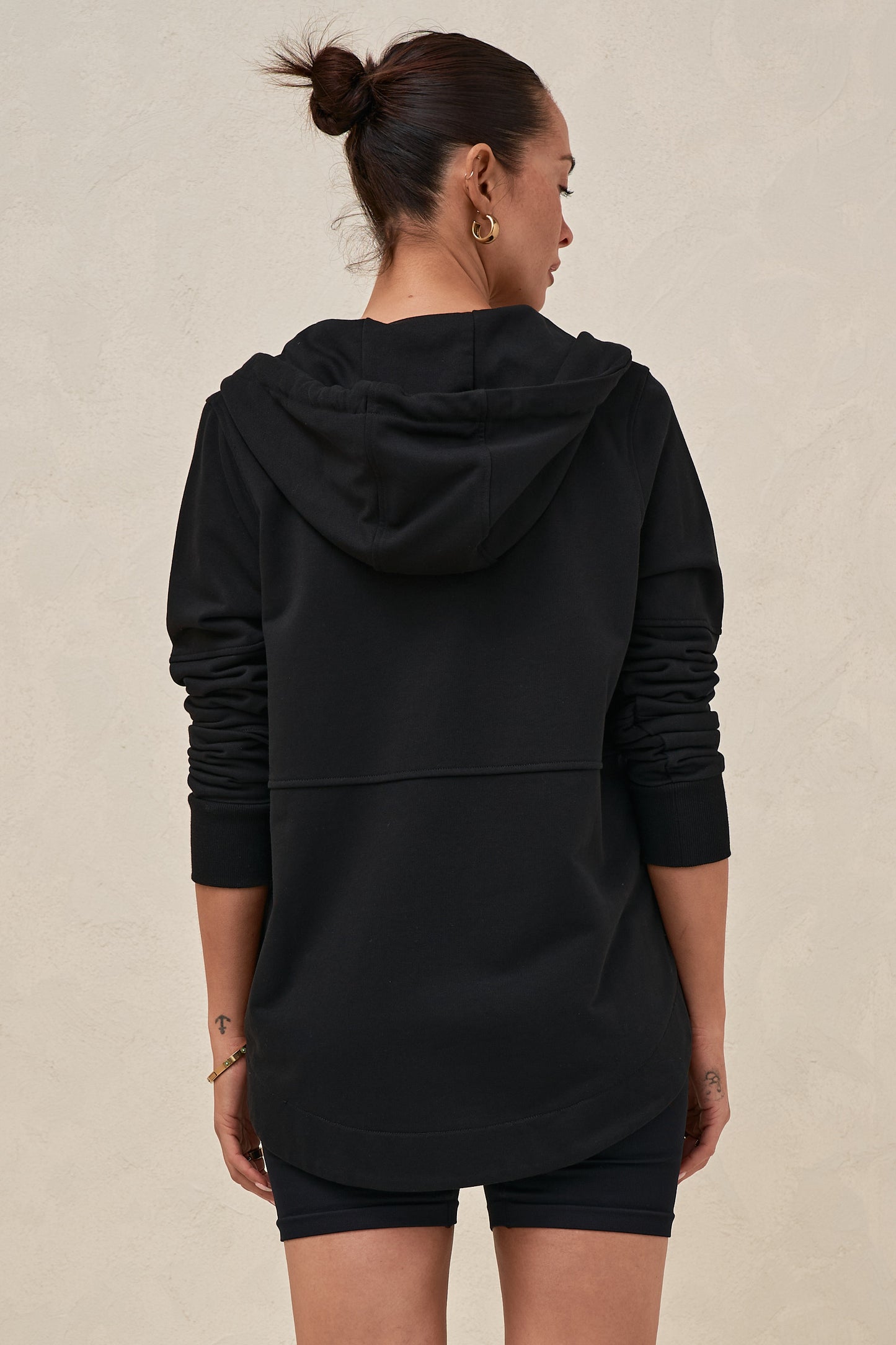 Run With Me Hoodie - Black