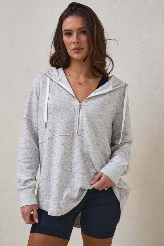 Run With Me Hoodie -Grey