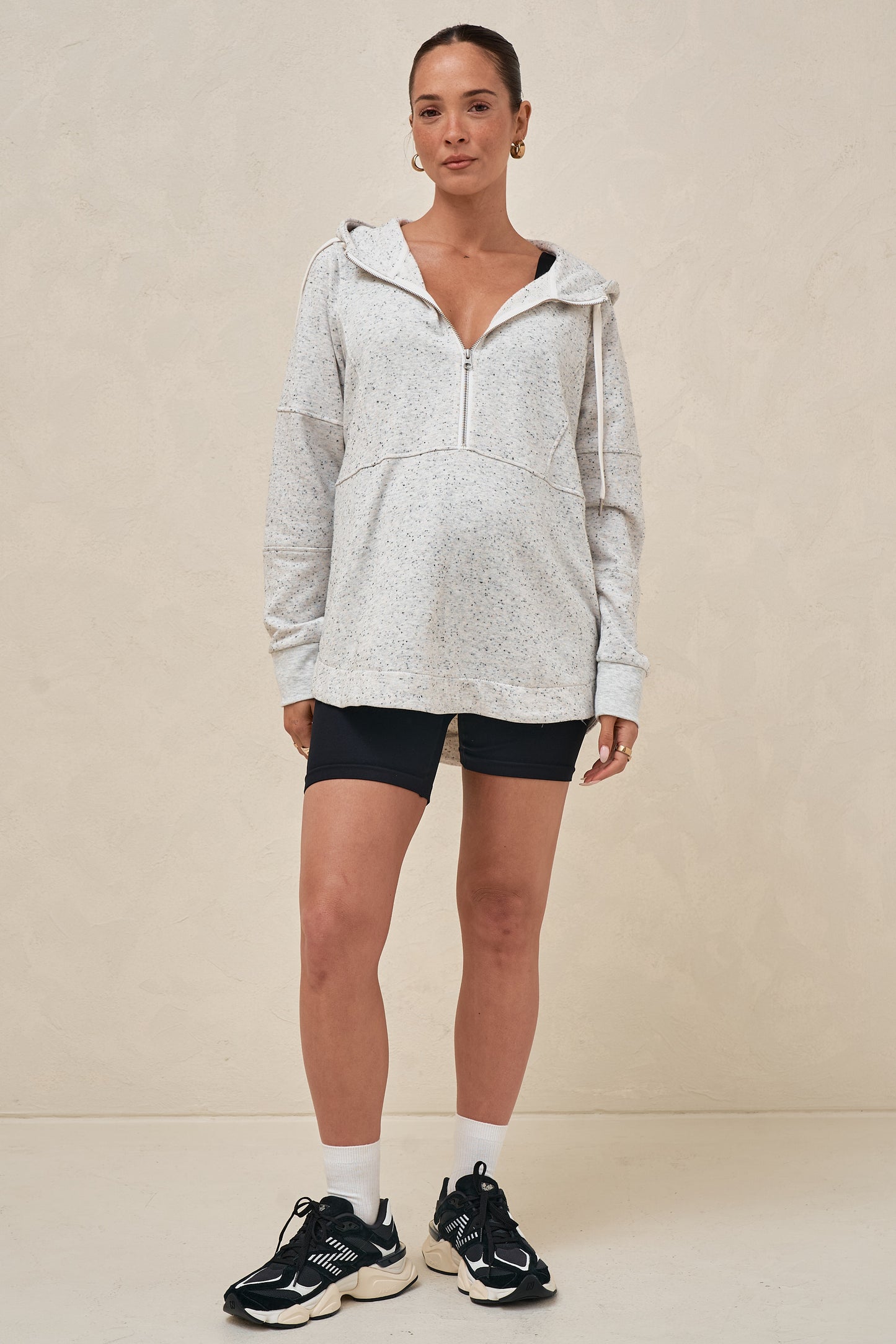 Run With Me Hoodie -Grey