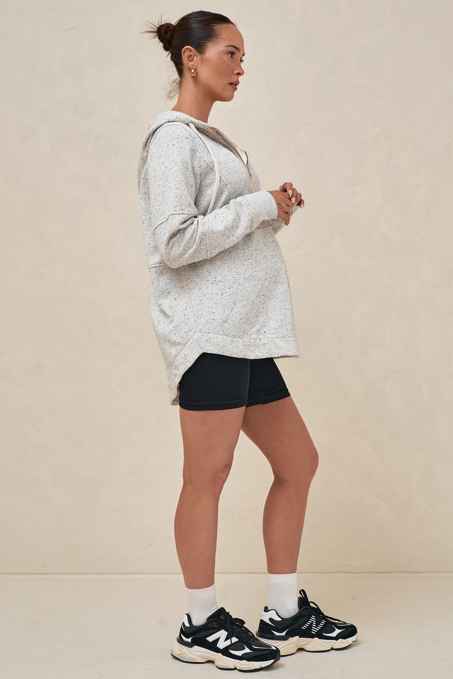 Run With Me Hoodie -Grey