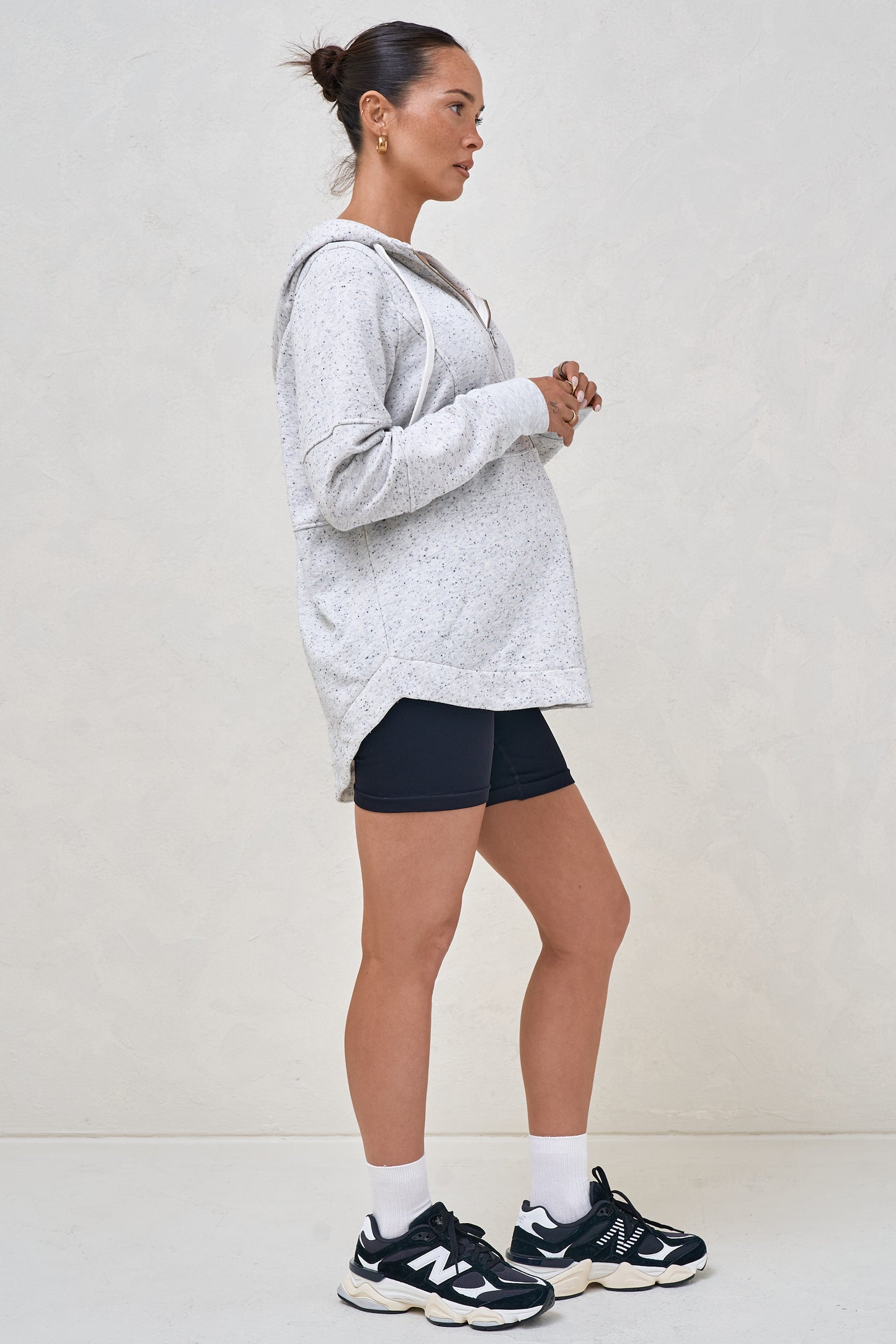 Run With Me Hoodie -Grey