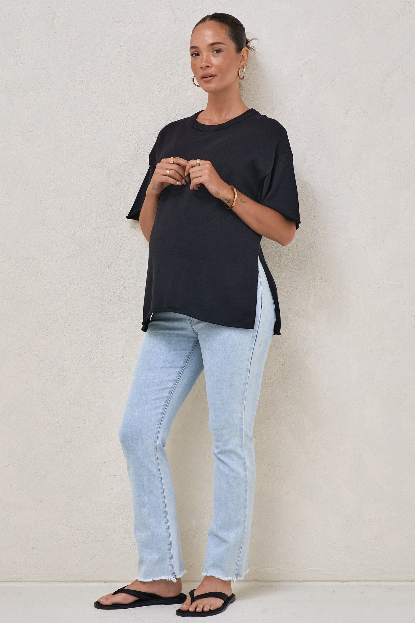 As It Was Kick Flare Maternity Jean*