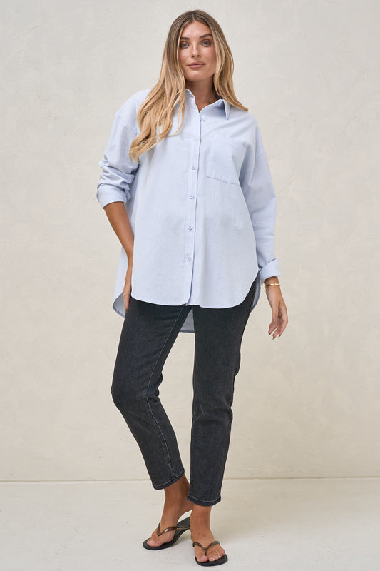 On The Move Mum Jean - Washed Black