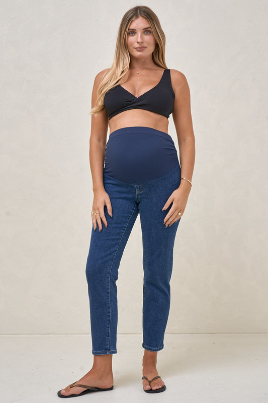 On The Move Mum Jean - Indigo