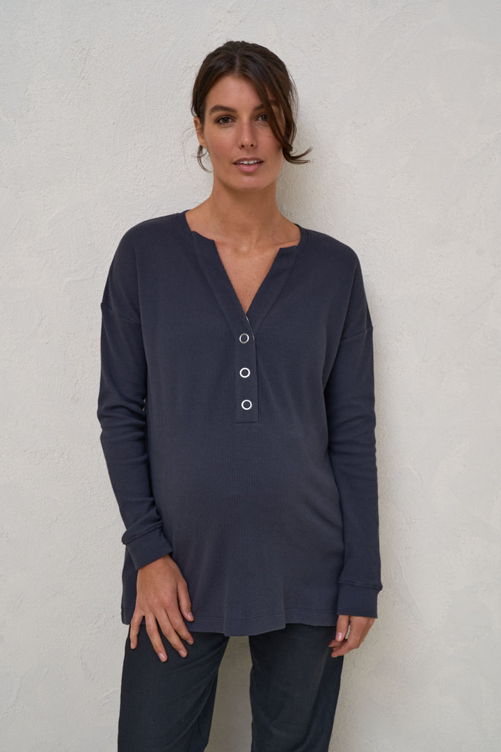 Maternity Waffle Top Bae The Label – BAE The Label Australia