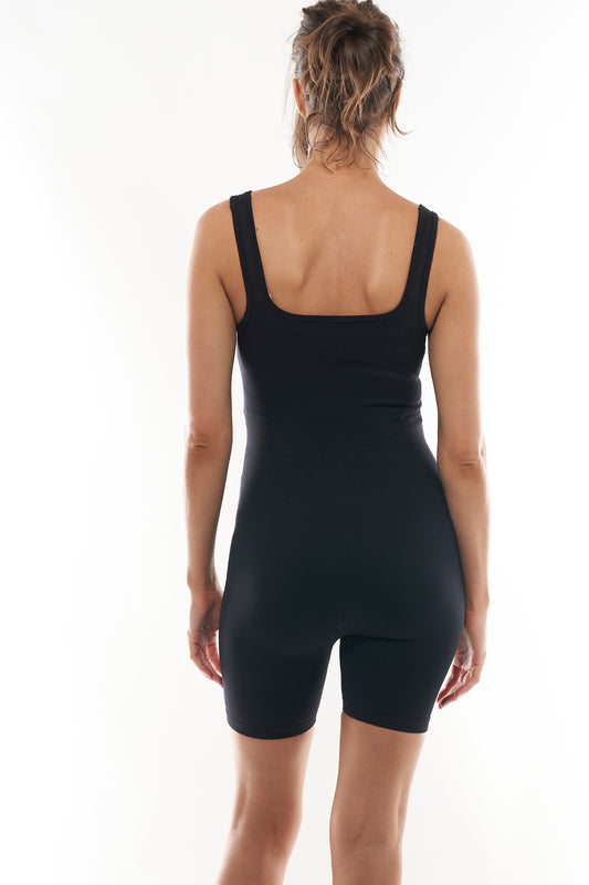 Maternity Romper Black Image 4