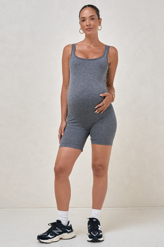 The Movement Romper - Charcoal*