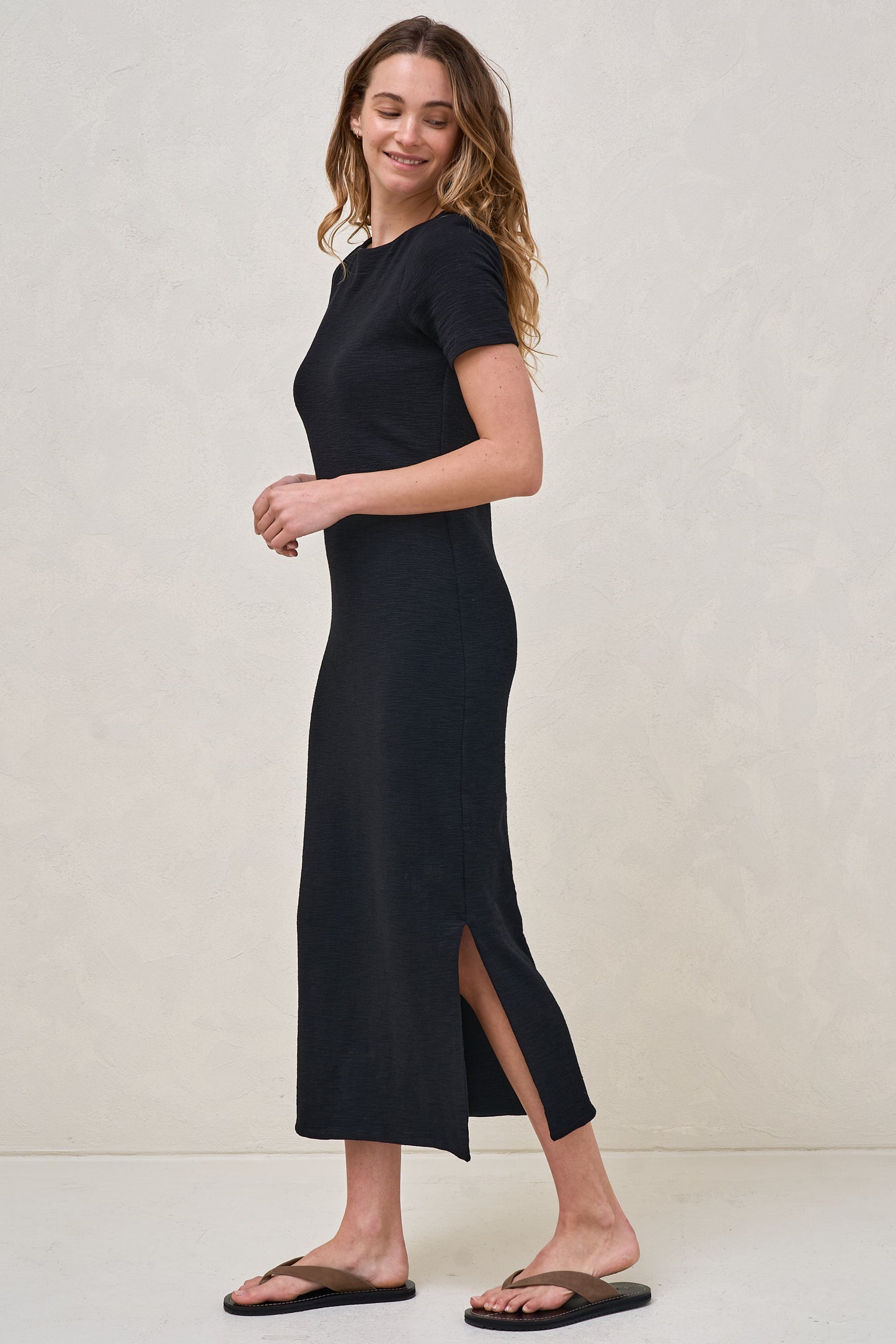 Epitome Short Sleeve Dress - Black