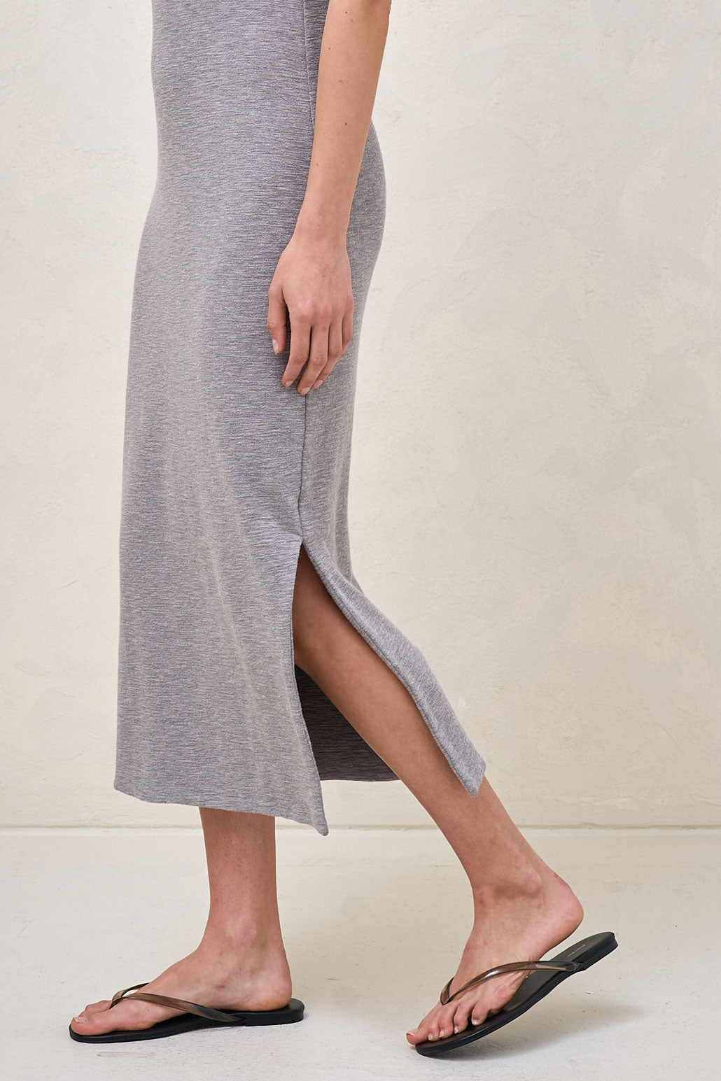 Epitome Short Sleeve Dress - Charcoal